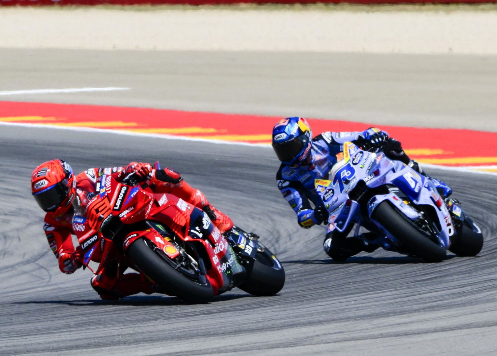 Marc Marquez, Alex Marquez, 2025 Aragon MotoGP